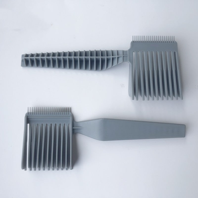 Clipper Barber Fade Combs Ergonomic Men Styling Tool Hair Cutting Comb Plastic Gradienter Design Flat Top Comb Salon